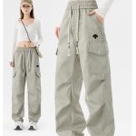 Boss Sweatpants Red Cotton Pure Side Pockets