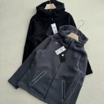 Descente Outerwear Red Cotton Pure Fleece Running Urban Commuting Winter Warm