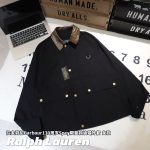 Ralph Lauren Coat Ash Twill Fabric
