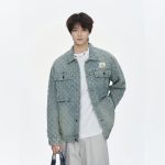 Converse Outerwear Ash Denim Stylish And Simple