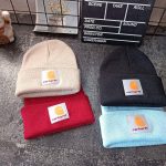 Carhartt Wool Hat Red Autumn Winter