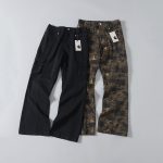 Carhartt Trousers Red Cotton Pure Running Outdoor Workwear Environmentally Friendly Dyeing Double Needle Stitching Side Pockets
