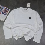 Moncler Long-Sleeved Shirt Ash Cotton Pure Autumn