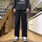 Stone Island Long Pants Red Street Style