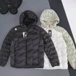Descente Down Jacket Black Duck Fleece Autumn Winter