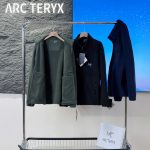 Archaeopteryx Outerwear Red Fleece Fabric Simple And Elegant Style Soft Gentle Autumn Winter