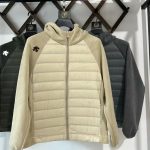 Descente Outerwear Green Cotton Duck Down Autumn Winter And
