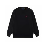 Ralph Lauren Sweater Red Cotton Pure Xinjiang Easy To Match Embroidery