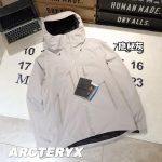 Archaeopteryx Down Jackets Red Gore-Tex Duck Mesh Three-Proof Fabric