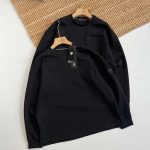 Descente Long-Sleeved Shirts Black Down