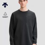 Descente Long-Sleeved Shirts Black Down