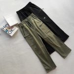 Archaeopteryx Straight-Leg Pants Red Woven Fabric Plain Weave Exquisite Workmanship Outdoor Workwear Spring Slim Fit