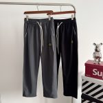 Stone Island Casual Trousers Red Cotton Pure High-Quality Materials Autumn