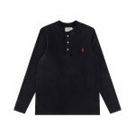 Ralph Lauren Long-Sleeved Shirts Red Cotton Down Easy To Match Embroidery