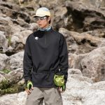 Descente Long-Sleeved Shirts Green Rubber Autumn Early