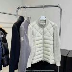 Moncler Down Jackets Black Patch