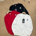 Lululemon Sweatshirt Red Cotton Pure Fleece Ribbed Fabric Simple Style Street Autumn Winter