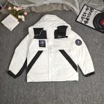 New Balance Down Jacket Red Duck Nylon Embroidery