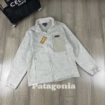 Patagonia Long-Sleeved Shirt Green Street Style Spring Autumn