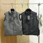Archaeopteryx Vest Red Cotton Down Nylon Fleece Spring Autumn Winter Late Early Slim Fit