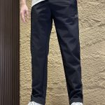 Archaeopteryx Casual Pants Red Cotton Nylon Fleece Daily Commute Winter Even Stitching 3D Logo