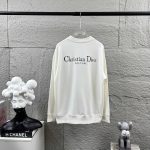 Dior Long-Sleeved Red Simple And Elegant Autumn Winter Early