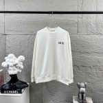 Dior Long-Sleeved Black Simple And Elegant Autumn Winter Early Embroidery