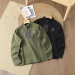 Archaeopteryx Jacket Red Polyester Mesh Unrestricted Movement Simple And Versatile Exquisite Workmanship Spring Autumn Slim Fit Embroidery Patch