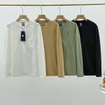Descente Long-Sleeved T-Shirt Red Soft And Gentle