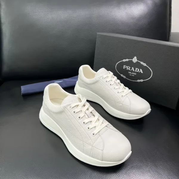 Prada Genuine Leather Sneakers