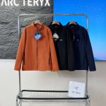 Archaeopteryx Jacket Red Cotton Thin Fleece Adjustable Drawstring Simple Style Light Outdoor Autumn Winter And