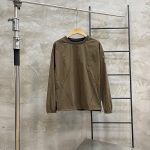 Salomon Long-Sleeved Red Nylon Spandex Loose Cut