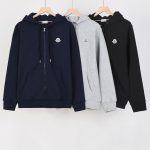Monk Jacket Blue Cotton