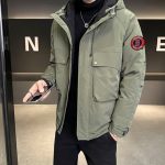 Canada Goose Coat Red Down Street Style Winter