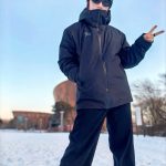 Archaeopteryx Outerwear Black Duck Down Autumn Winter