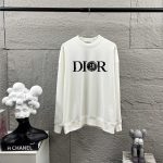 Dior Long-Sleeved Black Simple And Elegant Autumn Winter Early
