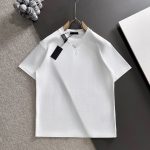 Prada Short Sleeves Ash Cotton Pure Spring Autumn