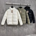 Nike Outerwear Red Cotton Down Nylon Fabric Autumn Winter And Zippered Pocket
