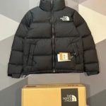 North Down Jacket Red Duck Nylon Rock Climbing Spring Embroidery