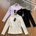Descente Coat Red Lace Spring Autumn