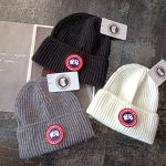 Canada Goose Wool Hat Red Winter