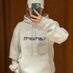 Carhartt Hoodie Red Fleece Coral Fabric Exquisite Workmanship Street Style Autumn Winter