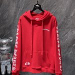 Chrome Hearts Hoodie Red Winter