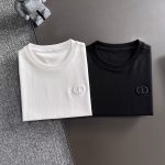 Dior Long-Sleeved T-Shirt Cotton Pure Elegant Style Winter