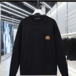 Louis Vuitton Long-Sleeved Shirts Red Wool Blend Mesh Spring Summer