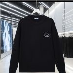 Prada Long-Sleeved Shirts Red Wool Blend Mesh Spring Summer