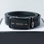 Gucci Belt Red Split Leather