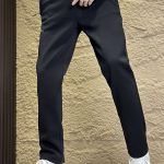 Archaeopteryx Long Pants Blue Fleece Mesh Simple Design Business And Leisure Outdoor Side Pockets