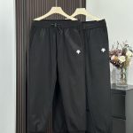 Descente Fleece Pants Black Goose Down Smooth To The Touch Simple And Versatile Suitable For All Body Types Easy Match Sports Leisure