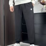 Descente Fleece Pants Black Goose Down Smooth To The Touch Simple And Versatile Suitable For All Body Types Easy Match Sports Leisure